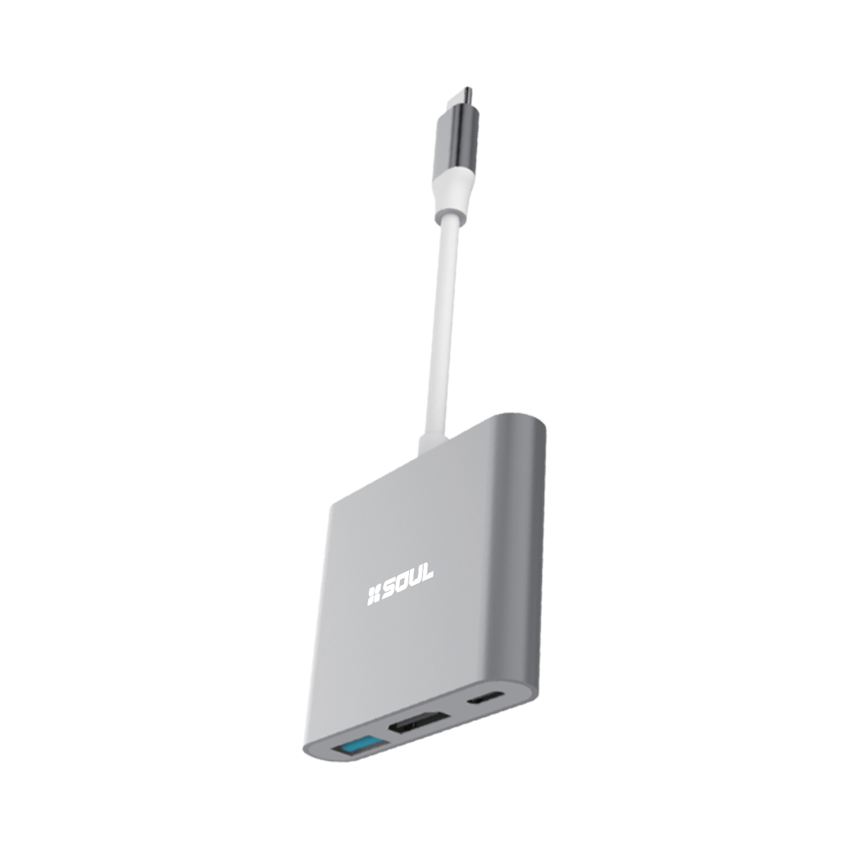 Adaptador USB-C 3 en 1 - Soul