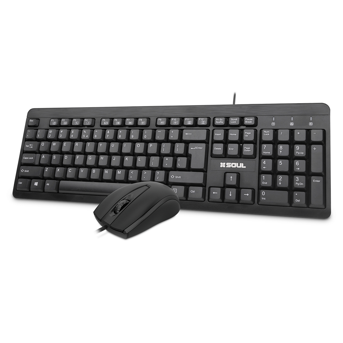 Kit Teclado + Mouse - Soul Office