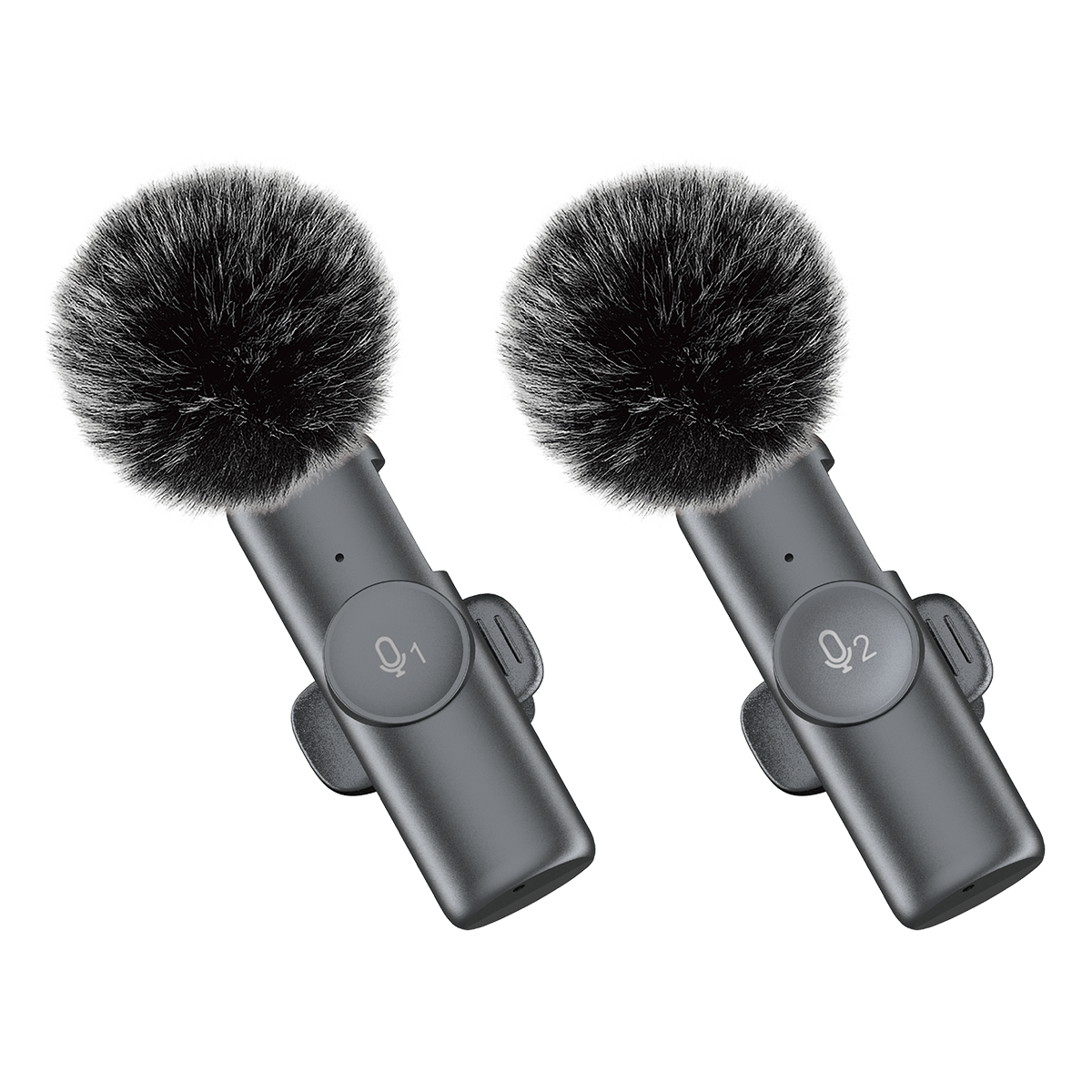 Micrófono Corbatero Furry x2 Tipo C + Lightning - Soul