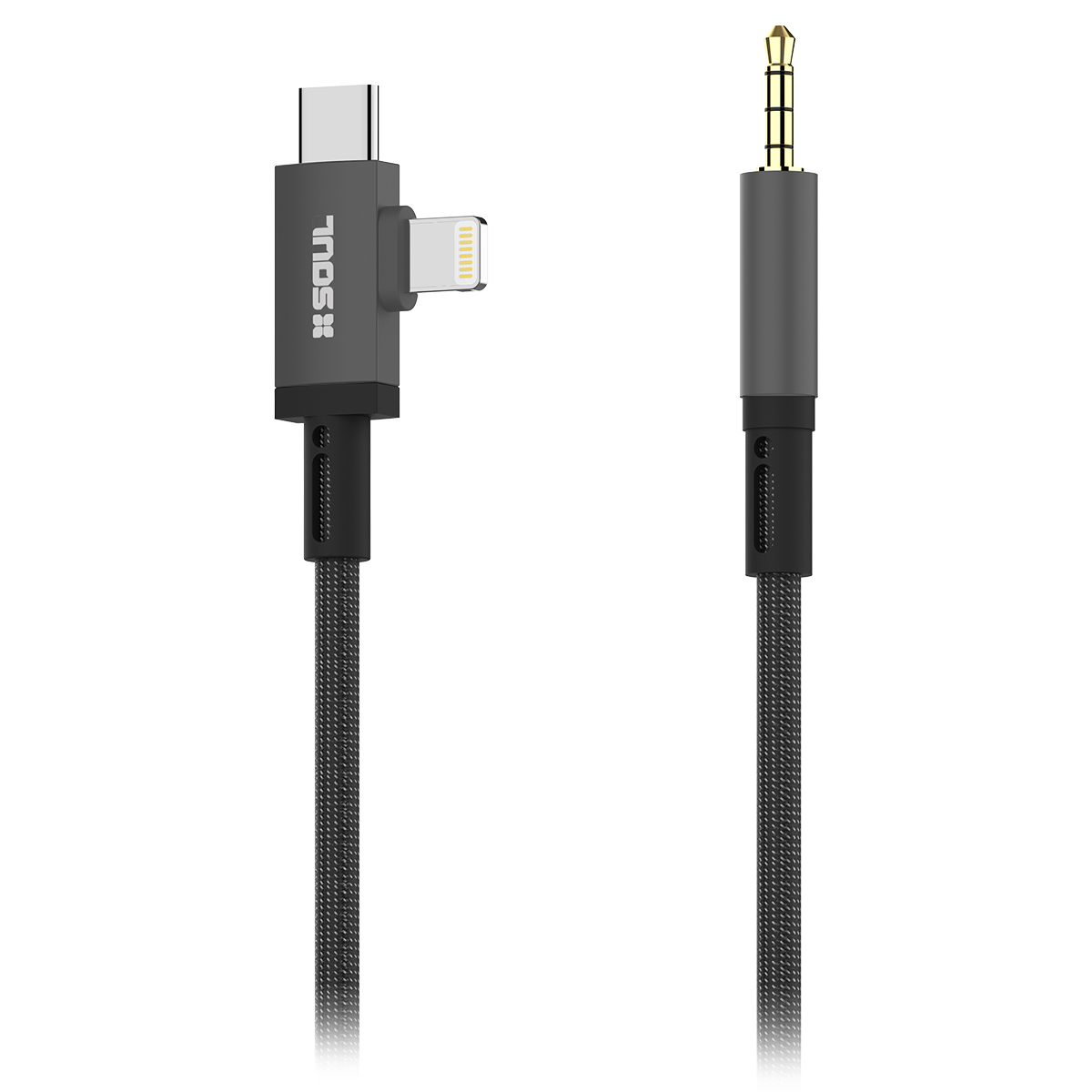 Adaptador AUX - Tipo C / Lightning - Soul